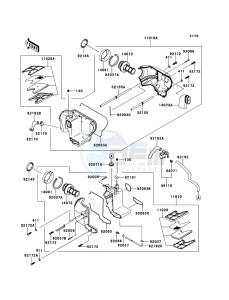 W800 EJ800ADFA GB XX (EU ME A(FRICA) drawing Air Cleaner