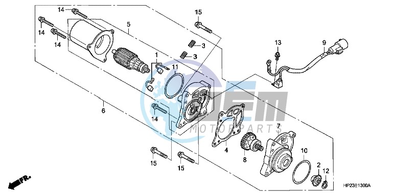 STARTING MOTOR