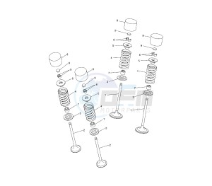 WR X 250 drawing VALVE