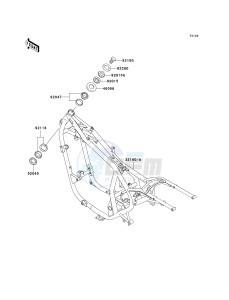 EN 500 C [VULCAN 500 LTD] (C6F-C9F) C8F drawing FRAME