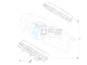 Primavera 50 4T-4V (EMEA) drawing Meter combination - Cruscotto