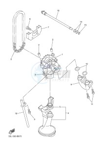 XJ6S ABS 600 DIVERSION (S-TYPE, ABS) (36D5) drawing OIL PUMP