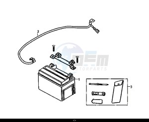 FIDDLE II 50 (25 KM/H) (AF05W4-NL) (E4) (L8-M0) drawing BATTERY TOOL BOX