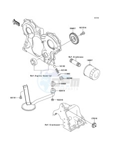 MULE 4010 TRANS 4x4 DIESEL KAF950GCF EU drawing Oil Pump