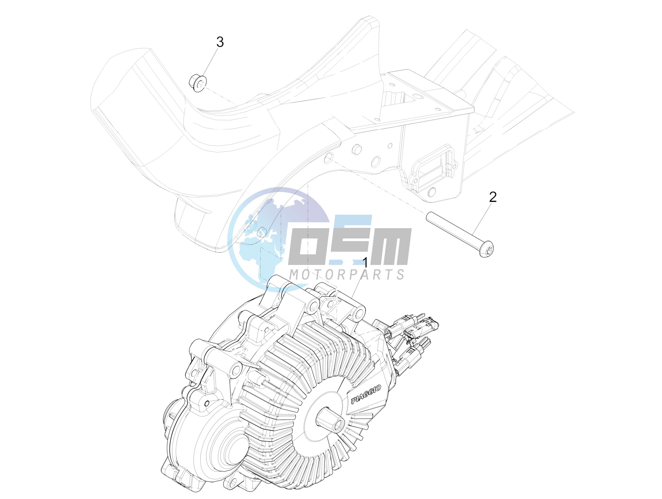 Engine, assembly