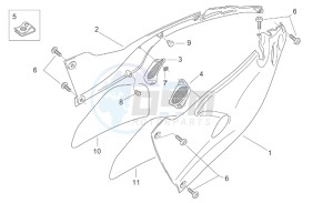 Pegaso 650 ie drawing Central body