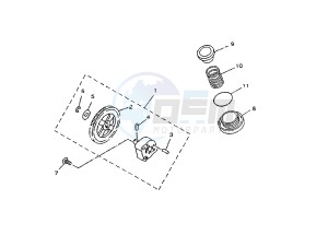 YP E MAJESTY 125 drawing OIL PUMP