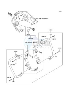 VERSYS_1000 KLZ1000ADF FR GB XX (EU ME A(FRICA) drawing Accessory(Engine Guard)