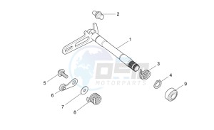 SXV 450 SXV 450-550 STREET LEGAL drawing Gear box selector I