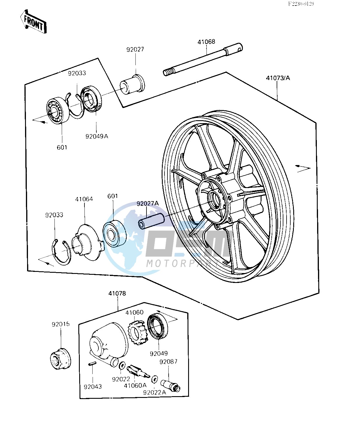 FRONT WHEEL