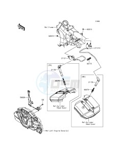 VULCAN_1700_VOYAGER_ABS VN1700BEF GB XX (EU ME A(FRICA) drawing Ignition System