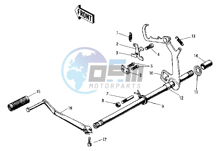 GEAR CHANGE MECHANISM