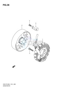 GSX-R1000 (E21) drawing GENERATOR