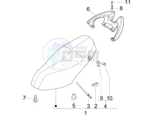 Fly 50 2t drawing Saddle seats - Tool roll