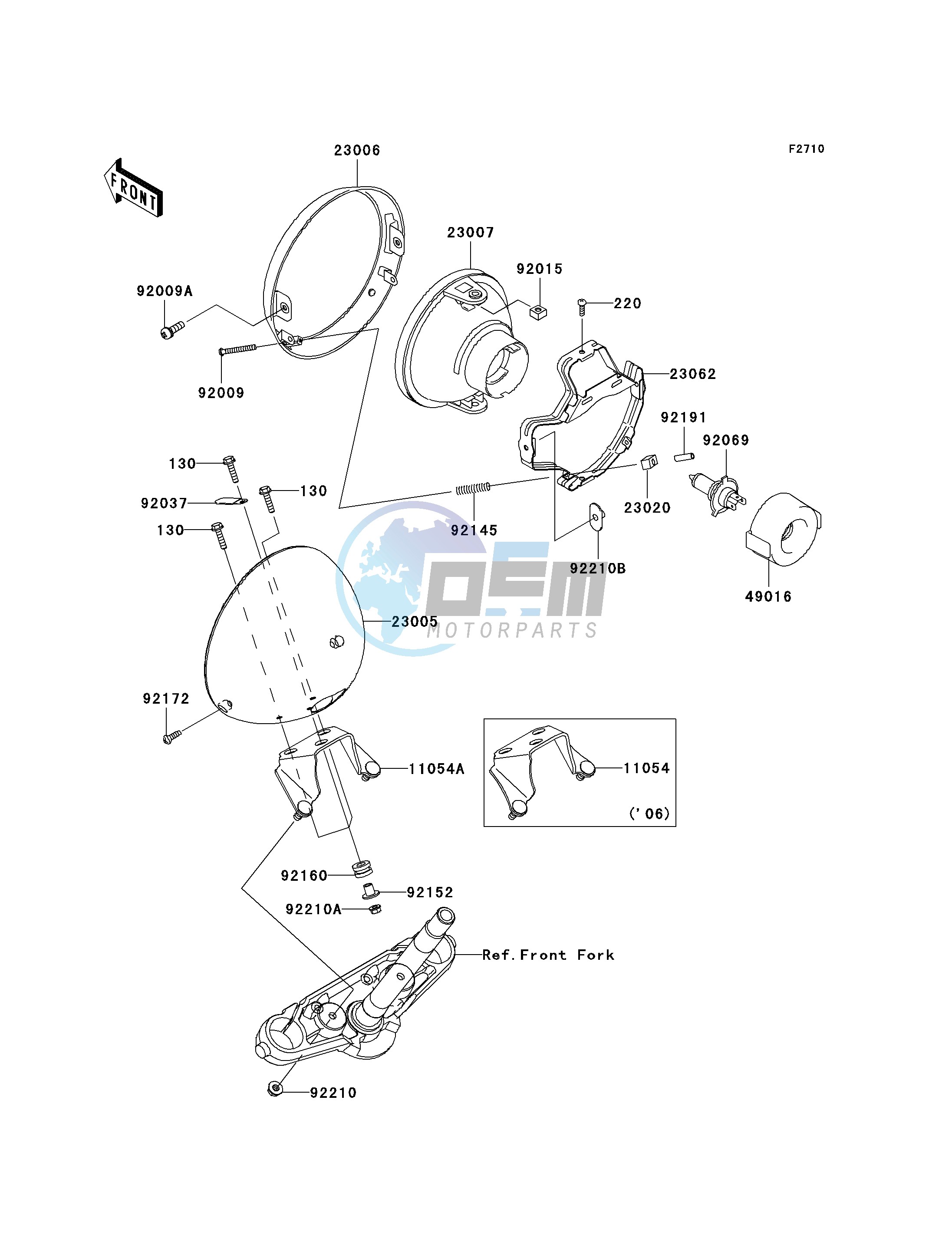 HEADLIGHT-- S- --- D6F - D8F- -