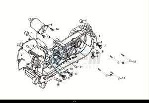 SYMPHONY CARGO 125 (AY12WA-EU) (E5) (M1) drawing L. CRANK CASE