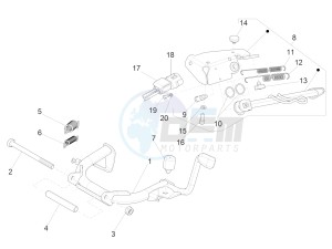 SPRINT 125 4T 3V IGET E2 ABS (APAC) drawing Stand/s