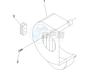 Liberty 50 2t drawing Flywheel magneto cover - Oil filter