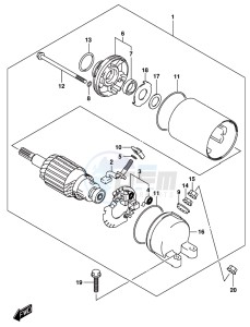 GSX-S1000 A drawing STARTING MOTOR