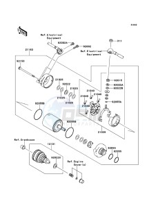 JET SKI ULTRA 260X JT1500E9F EU drawing Starter Motor