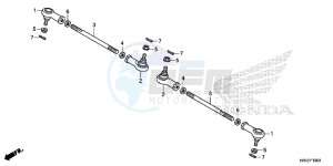 TRX500FM2G TRX500FM Europe Direct - (ED) drawing TIE ROD