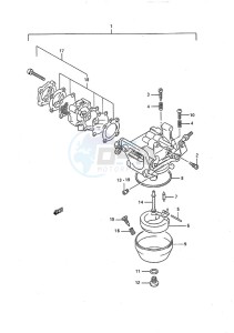 DT 9.9c drawing Carburetor