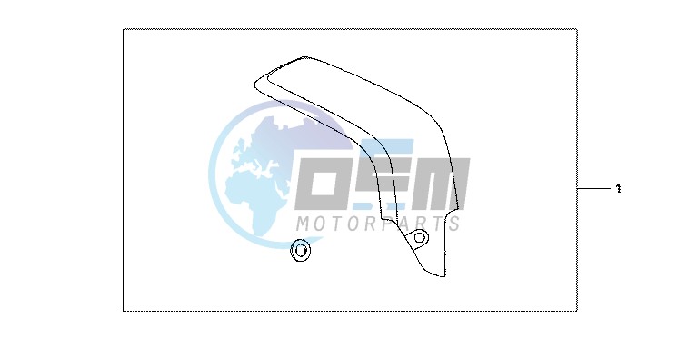 CARBON FIBER EXHAUST GUARD