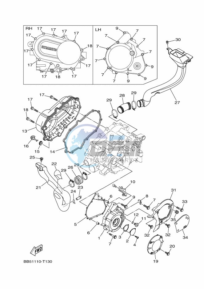 CRANKCASE COVER 1