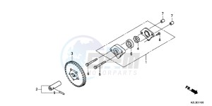 NSC110MPDC drawing OIL PUMP