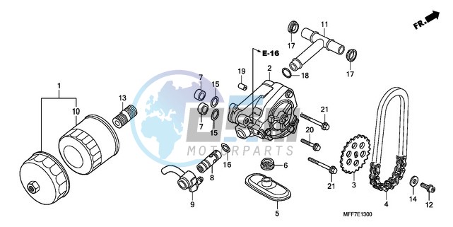 OIL FILTER/OIL PUMP