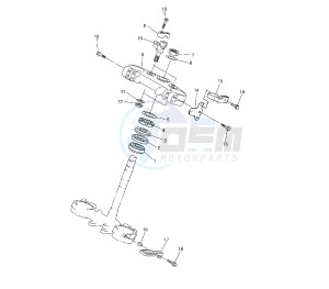 WR F 450 drawing STEERING