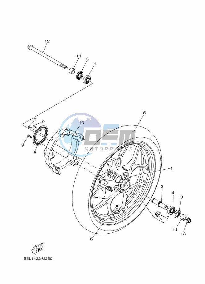 FRONT WHEEL