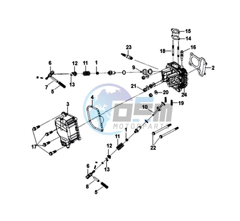 CYLINDER HEAD KPL.