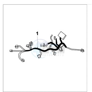 TWEET 125 N drawing PLUG WIRING HARNESS