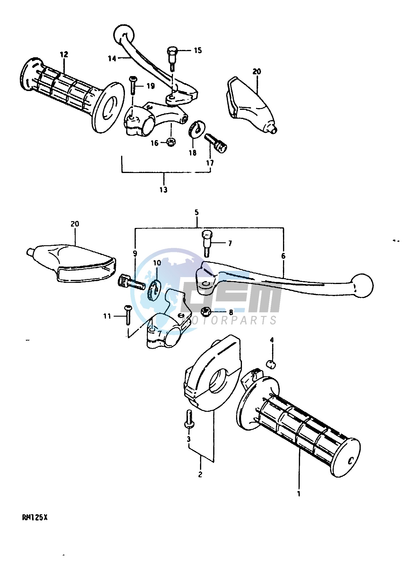 HANDLE GLIP - LEVER