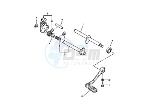 TT K 600 drawing SHIFT SHAFT