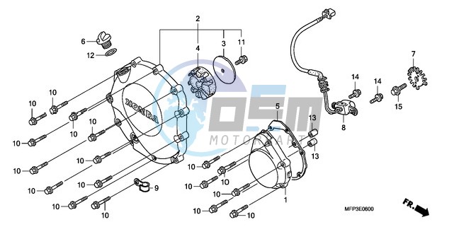 RIGHT CRANKCASE COVER