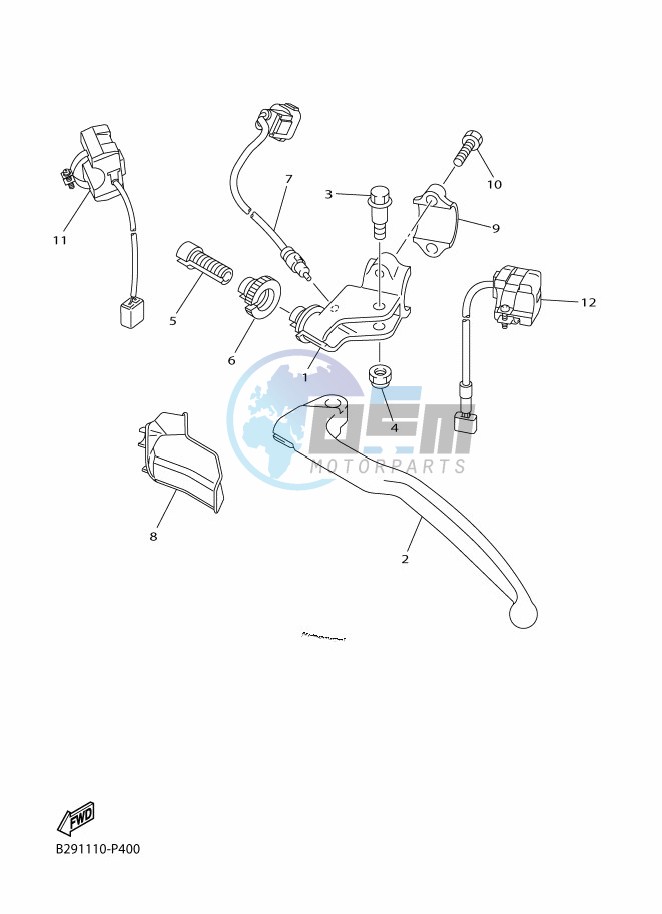 HANDLE SWITCH & LEVER