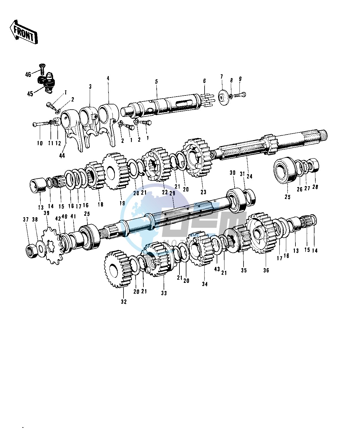 TRANSMISSION_CHANGE DRUM -- 69-72 H1_A_B_C- -