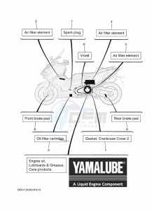 XP560D TMAX TECH MAX (BBWA) drawing FRONT FORK