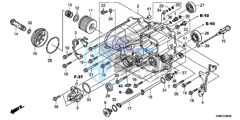 FRONT CRANKCASE COVER