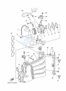 FL115AET1X drawing INTAKE-1