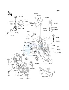 KAF 620 P [MULE 4000] (P9F-PAF) P9F drawing GEAR BOX