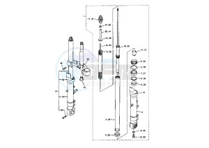 FZS FAZER 1000 drawing FRONT FORK