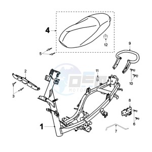 TKR N BE drawing FRAME AND SADDLE