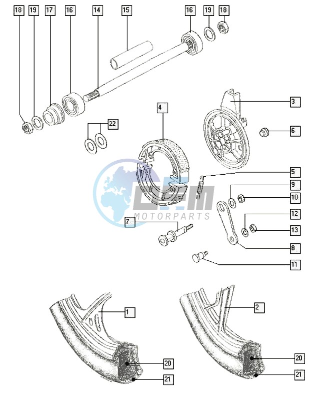 Front wheel