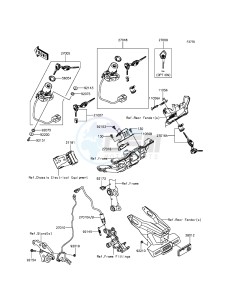 NINJA H2 ZX1000NGF XX (EU ME A(FRICA) drawing Ignition Switch