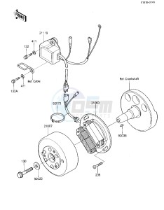 KXT 250 B [TECATE] (B1) [TECATE] drawing IGNITION_GENERATOR