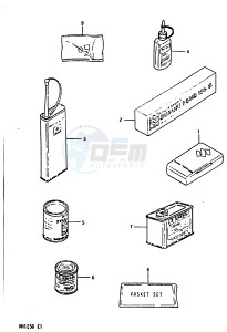 RM125 1983 drawing OPTIONAL