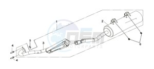 QUAD LANDER 300S drawing EXHAUST